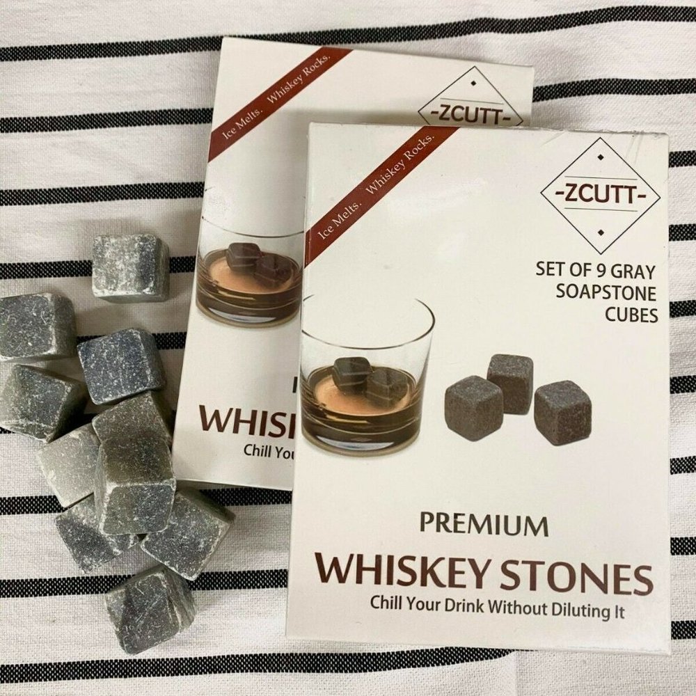 -Zcutt- Premium Whiskey Stones 9Pk